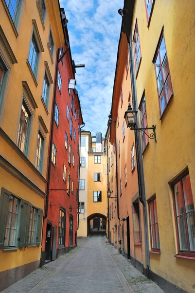 Stockholm-oude stad Stockfoto