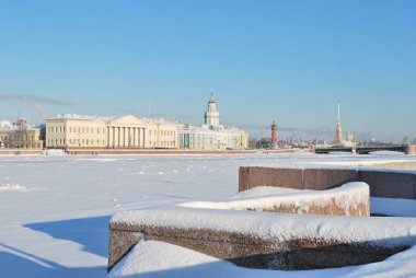 Saint-petersburg kış 