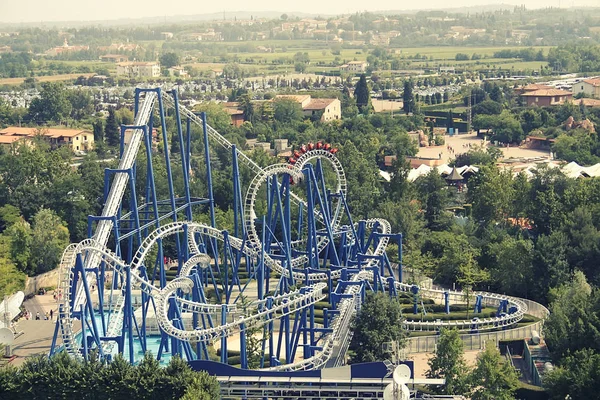 Lunaparkta hız treni 