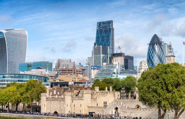 City of London uno dei principali centri di finanza globale — Foto Stock