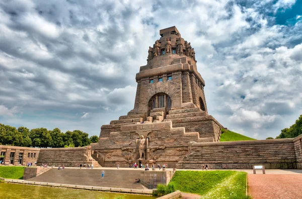 Denkmal der Völkerschlacht, leipzig, deutschland — Stockfoto