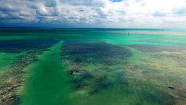 Vista aérea da costa da Flórida — Fotografia de Stock