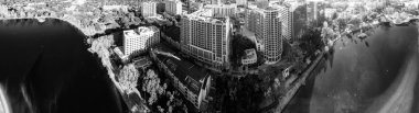 Orlando, Fl - Şubat 2016: Beautifulskyline Gölü Eola boyunca. EY