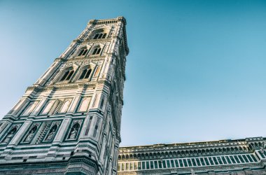 Florence - Campanile in Piazza Duomo clipart
