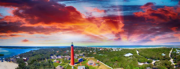 Farol da Flórida, Ponce de Leon vista aérea — Fotografia de Stock