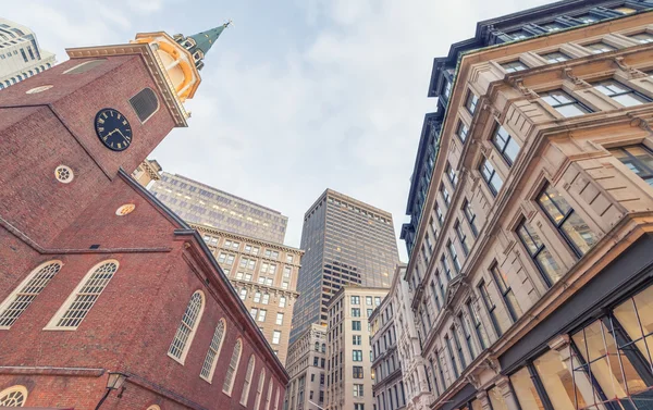 Edificios de Boston - Ciudad skyline — Foto de Stock