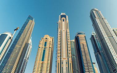 Dubai modern manzarası