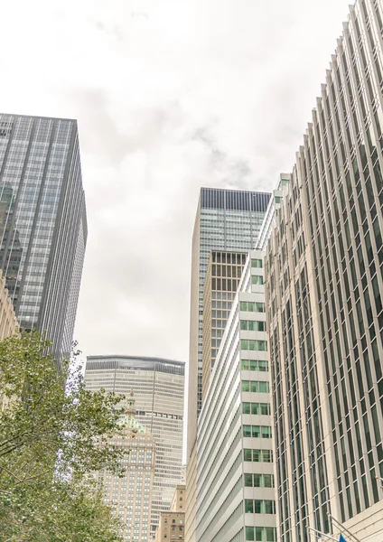 Skyscrapers of Manhattan, New York City — Stock Photo, Image