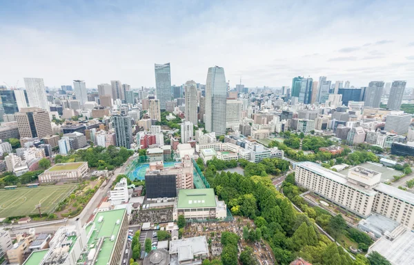 Tokyo - május 2016: Légifelvételek városára. Tokyo vonzza a 15 — Stock Fotó