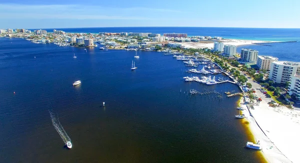 Letecké Panorama Destin, Florida - Usa — Stock fotografie