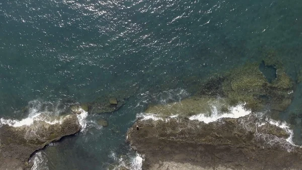 Ogólny widok plaży Las Americas Teneryfa, Hiszpania — Zdjęcie stockowe