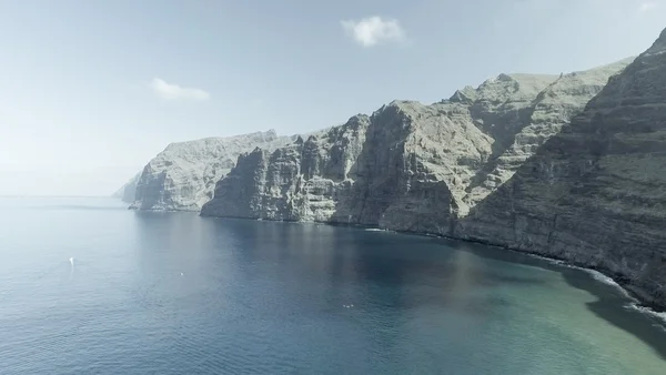 Los Gigantes, Tenerife. Beautiful aerial view of coastline — Stock Photo, Image