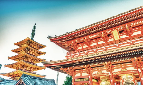Senso-ji-Tempel in Tokio, Japan — Stockfoto