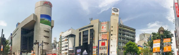 东京 — — 2016 年 5 月 23 日︰ 涩谷建筑和天际线。涩谷是 — 图库照片
