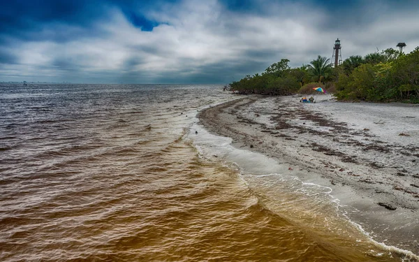 Strand der Insel Captiva, Florida — Stockfoto