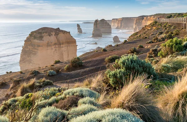 Doce Apóstoles al amanecer, asombroso paisaje natural de Gran O — Foto de Stock