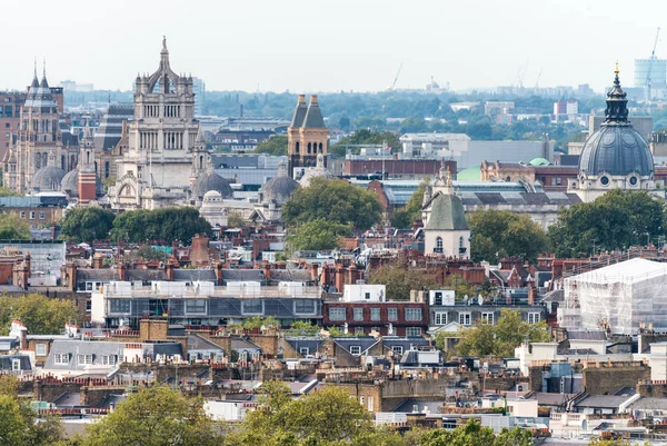 Oude architectuur van Londen, luchtfoto — Stockfoto