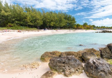 Plaj Fort Zachary Taylor tarihi Devlet Park Key West, Fl
