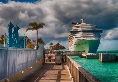 Bağlantılı cruise gemi Key West, Fl