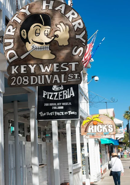 Key West strade della città — Foto Stock
