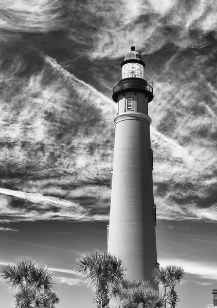 Ponce de Leon lighthouse, Daytona Beach, Florida — Stock Photo, Image