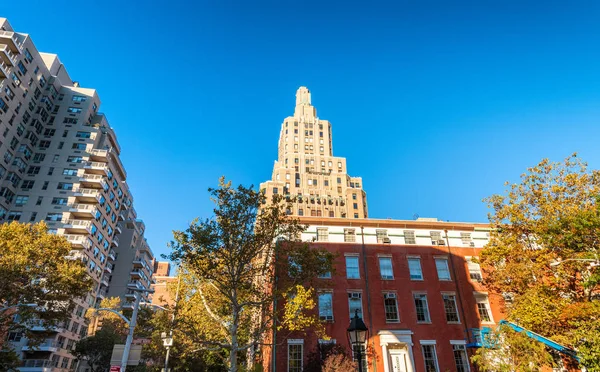 Budynki z Washington Square, Manhattan — Zdjęcie stockowe