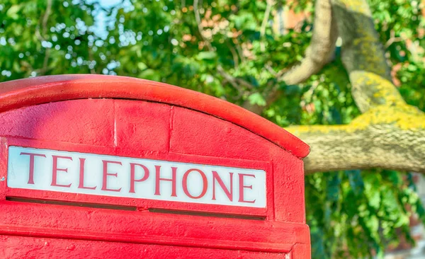 Phone booth, London — Stock Photo, Image