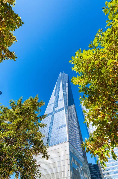 New York şehrinin - Manhattan modern manzarası