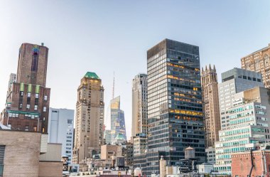 Manhattan - New York'ta gökdelenler binaların