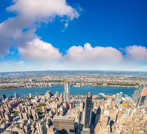 Midtown Manhattan - New York, ABD havadan görünümü — Stok fotoğraf