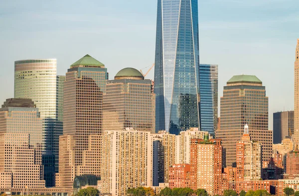 Lindos skyline de Nova York — Fotografia de Stock