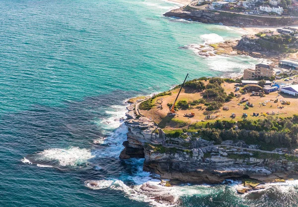 Vista aérea da magnífica costa de Sydney — Fotografia de Stock