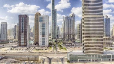 Dubai Jumeirah Lakes Towers clipart