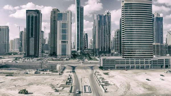 Dubai Jumeirah Lakes Towers — Fotografia de Stock