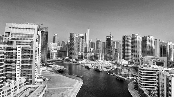 Dubai Marina légi panoráma — Stock Fotó