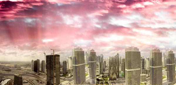 Dubai Jumeirah Lakes Towers — Foto de Stock