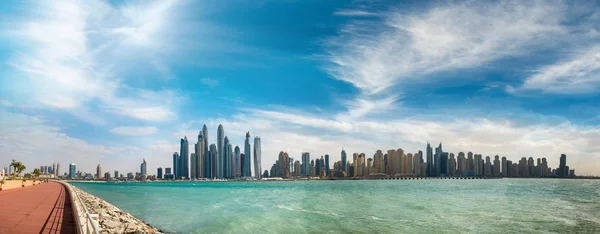 Luftaufnahme des Jachthafens von Dubai — Stockfoto