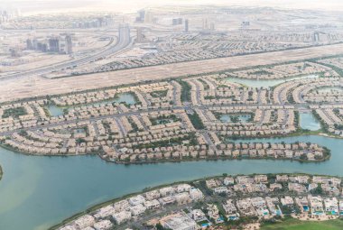 Dubai havadan görünümü 