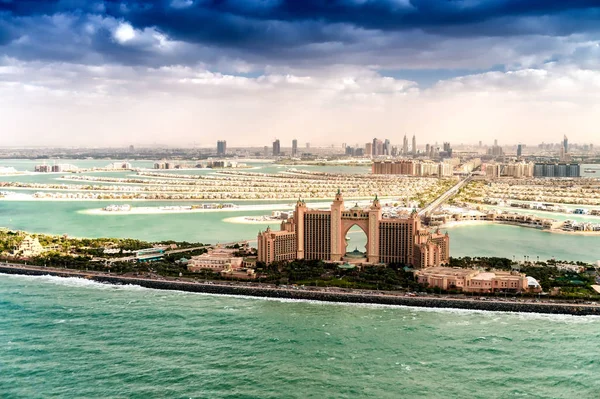 Dubai Palm Jumeirah Island — Stock Photo, Image