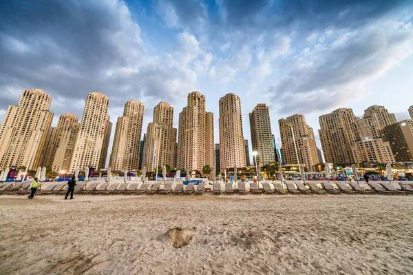 Dubai Marina skyscrapers — Stock Photo, Image