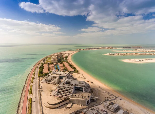 Wyspa Palm Jumeirah w Dubaju — Zdjęcie stockowe