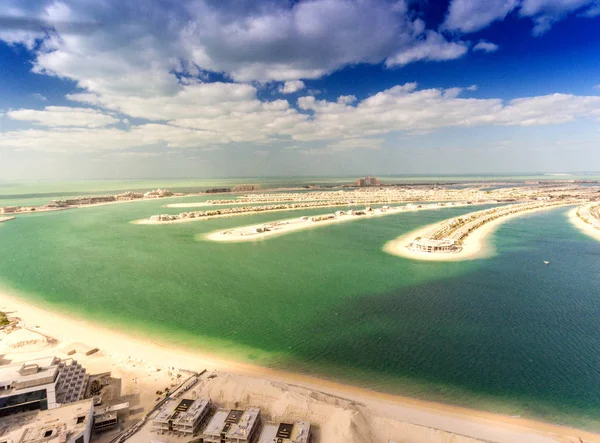 Ostrov Palm Jumeirah v Dubaji — Stock fotografie