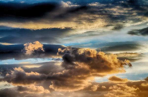 夕焼け空の色 — ストック写真