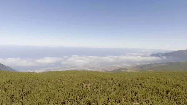 テネリフェ島の空撮の山 — ストック写真