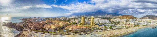 Playa de Los Cristianos in Tenerife — Stockfoto