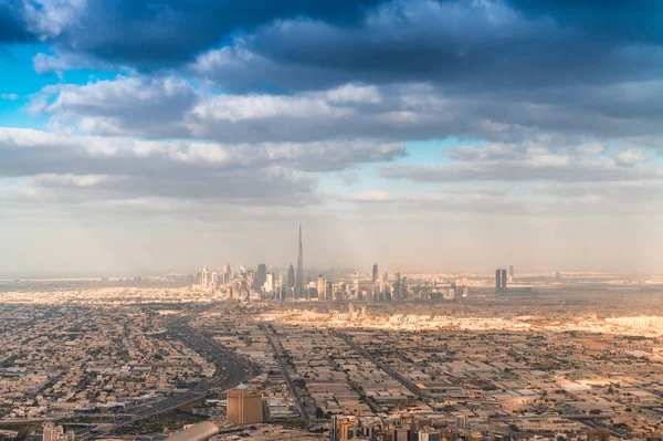 Centro de Dubai skyline — Foto de Stock