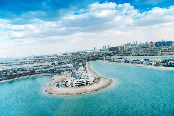 Isla Palm Jumeirah en Dubai —  Fotos de Stock