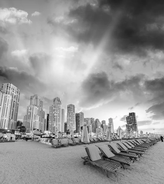 Belo pôr do sol na Marina Beach — Fotografia de Stock