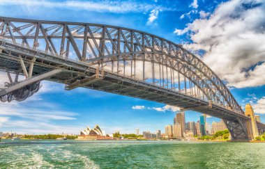 Sydney Harbour Bridge, geniş açılı görünüş
