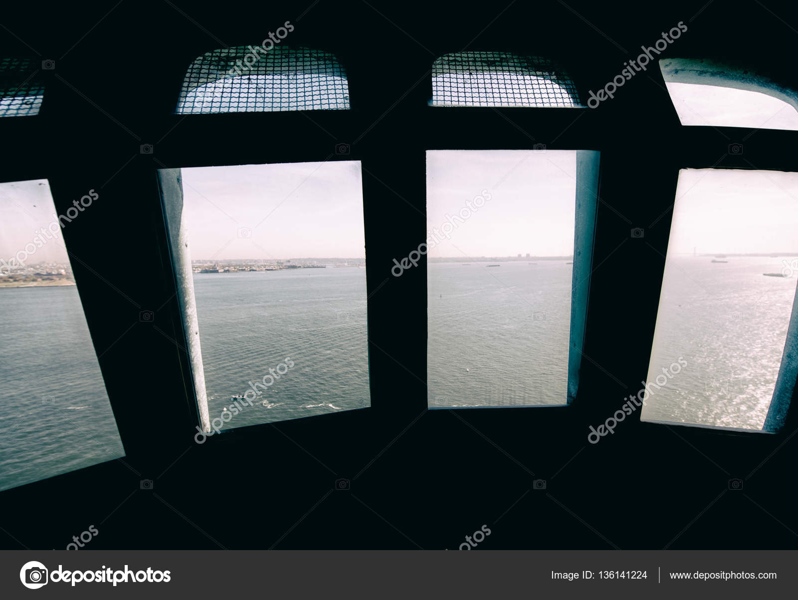 Crown Interior Of Statue Of Liberty Stock Photo C Jovannig